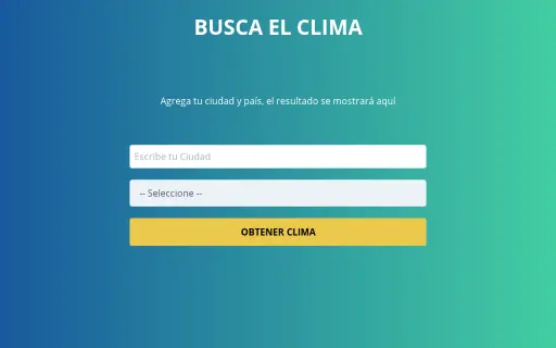 Api de clima